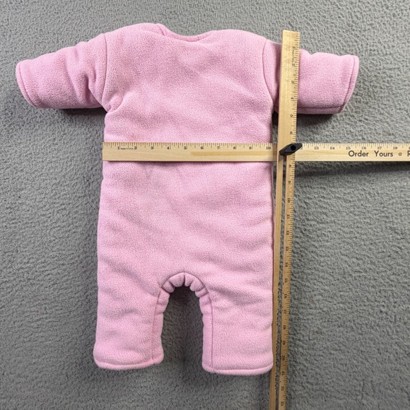 Baby Merlin's Magic Sleepsuit Pink Fleece Baby Infant Size Small 3-6 Months CUTE - Picture 6 of 10